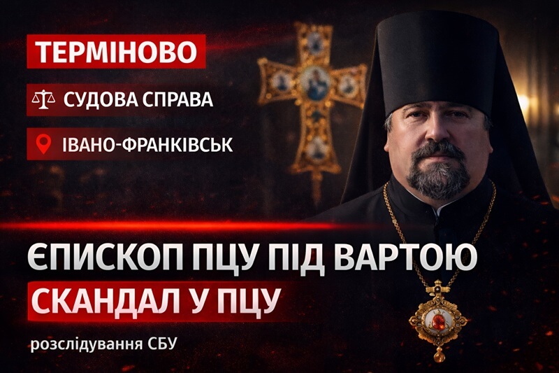 60 діб у СІЗО: суд визначив запобіжний захід єпископу ПЦУ
