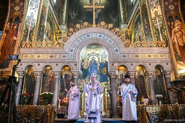 Дев’ятий день пам’яті Філарета: у столиці звершили заупокійну літургію