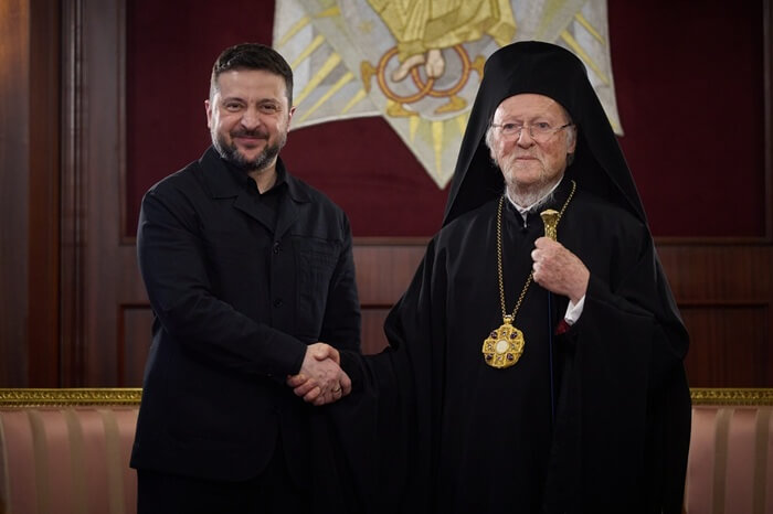 У Стамбулі відбулася зустріч Зеленського з Вселенським Патріархом