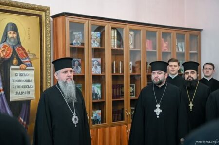 Предстоятель ПЦУ зустрівся зі студентами Київської богословської академії