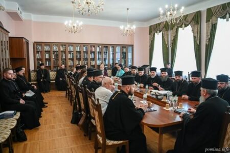 Предстоятель ПЦУ обговорив перспективи розвитку духовної освіти на засіданні Вченої ради КПБА