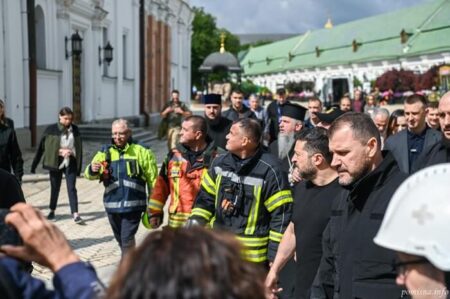 Російський удар по Лаврі: Митрополит Епіфаній назвав війну диявольським злочином
