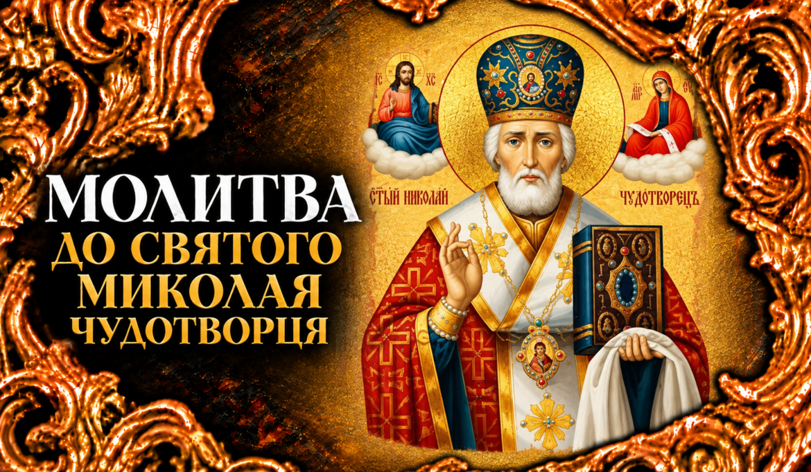 Молитва до святого Миколая Чудотворця — ікона угодника Божого та заступника